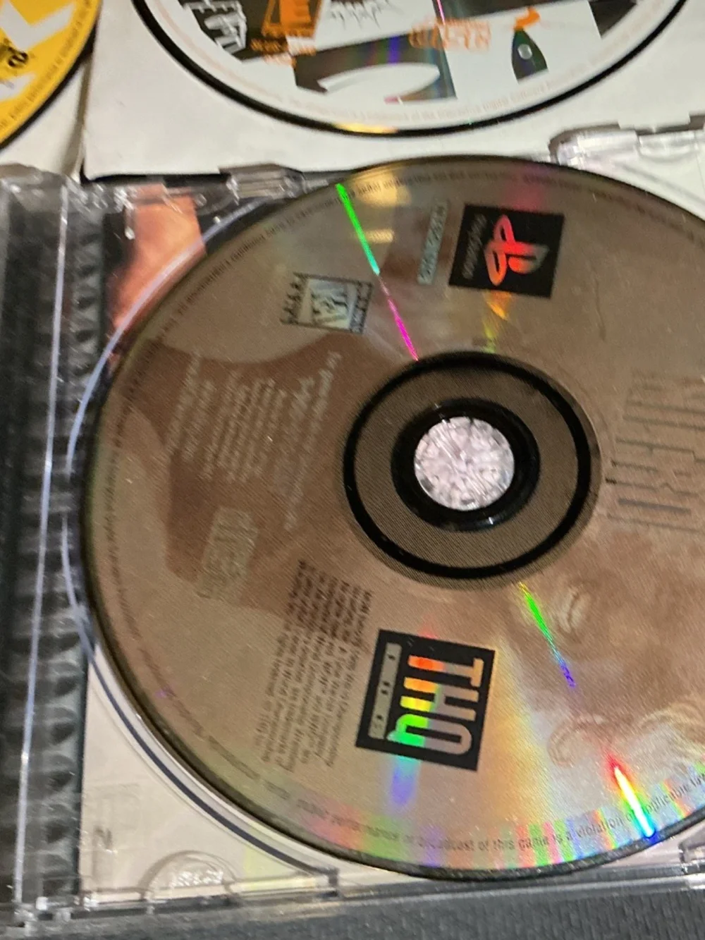 WCW Nitro & Tennis and pinball Big Race USA for Sony PlayStation one PS1